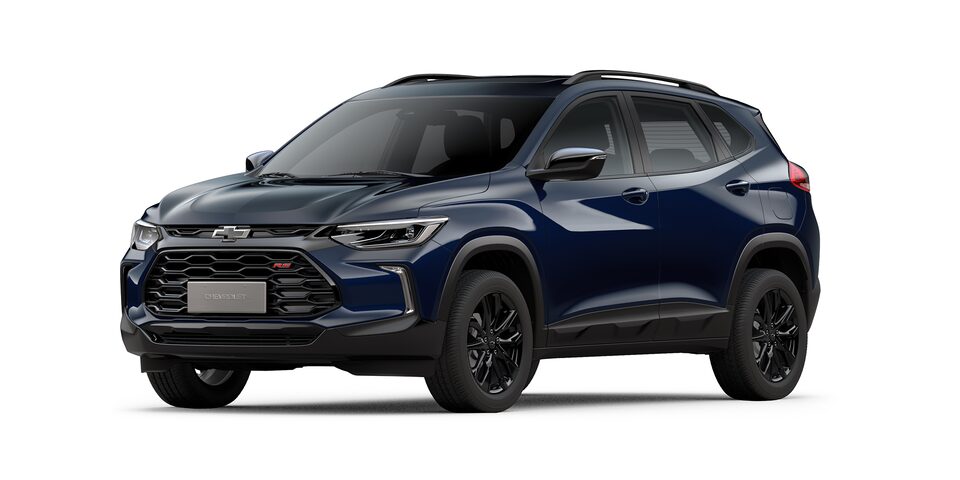 Chevrolet Tracker, mejor SUV en color azul lunar