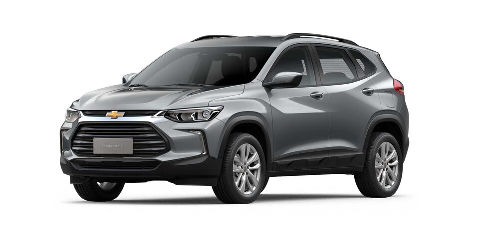Chevrolet Tracker, mejor SUV en color plata electrico