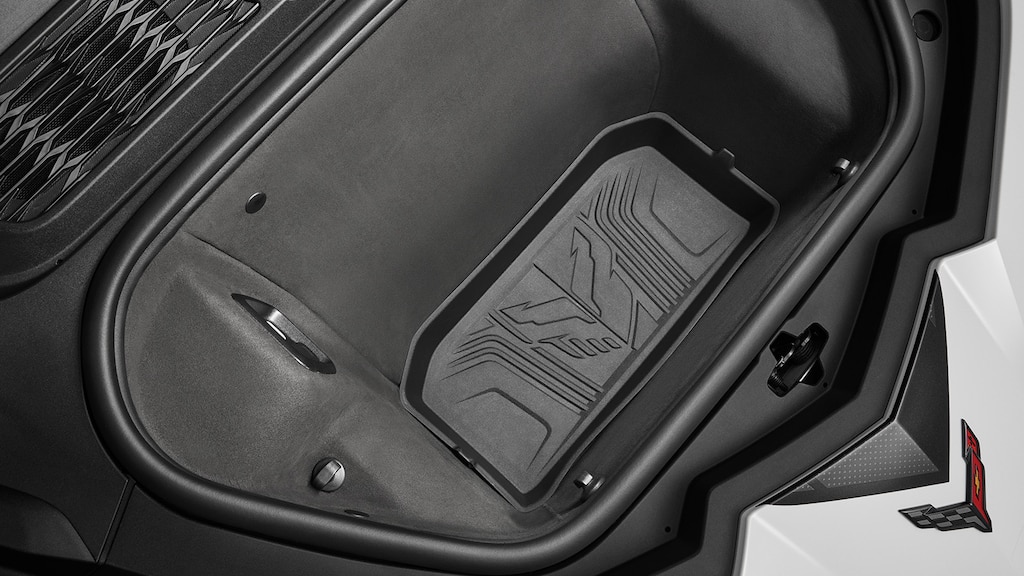 Tapete de vivnil rígido para cajuela disponible para Chevrolet Corvette Z06 2024