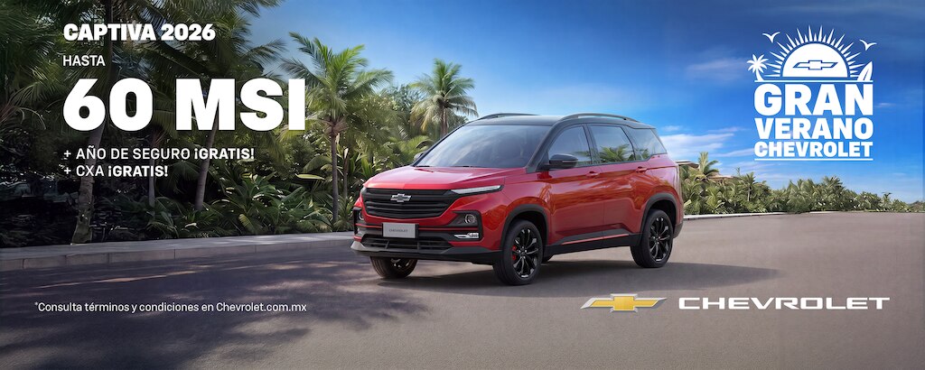 ¡Chevrolet Captiva es mía! 