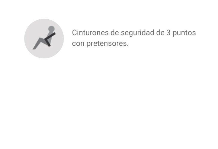 Cinturones de seguridad de 3 puntos con pretensores en tu Chevrolet Tornado Van 2023