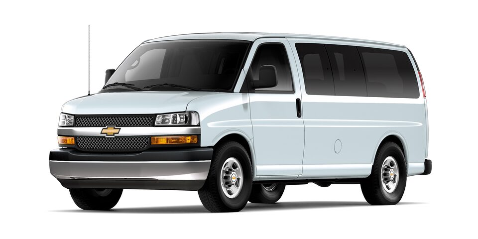 Chervolet Express Van 2024 en color blanco
